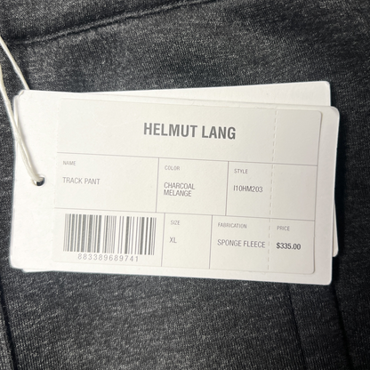 Helmut Lang Track Pant 'Charcoal Melange' Size XL Brand New