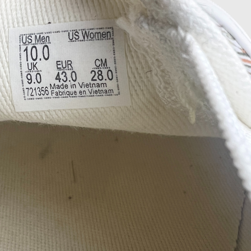 Kith x Vans Classic Slip-On 'Brown Moroccan Pattern' Size 10 Pre-Owned