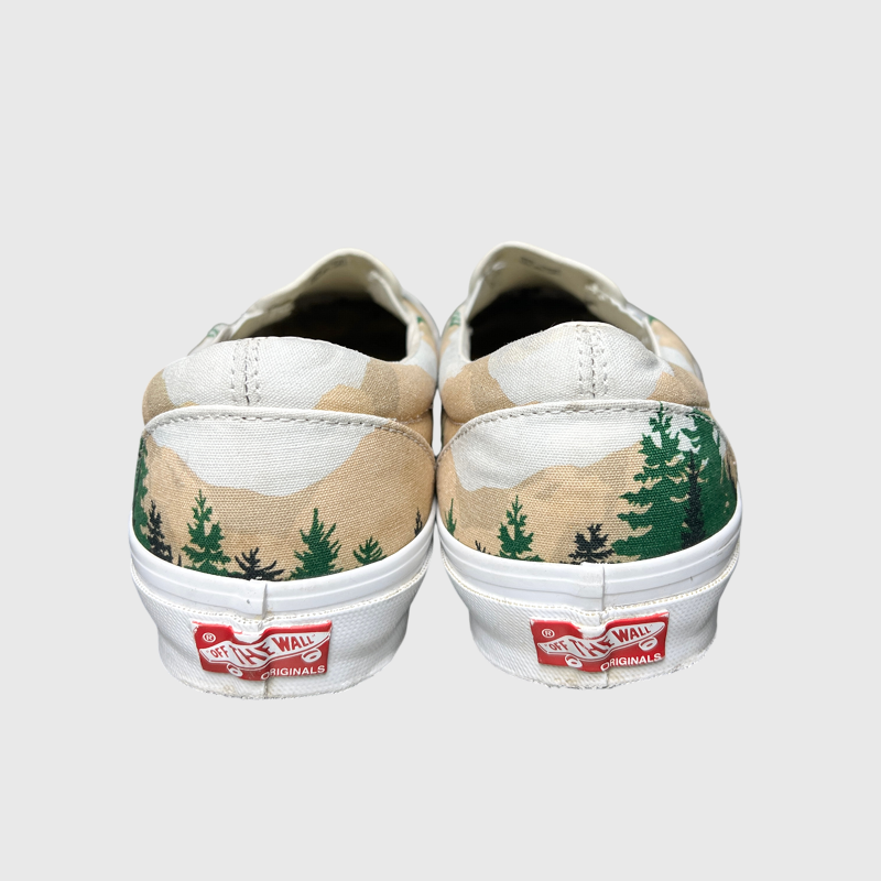 Kith x Vans Vault OG Classic Slip-On LX 'Treescape' Size 11.5 Pre-Owned