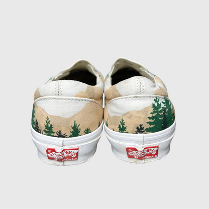 Kith x Vans Vault OG Classic Slip-On LX 'Treescape' Size 11.5 Pre-Owned