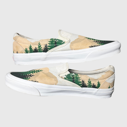 Kith x Vans Vault OG Classic Slip-On LX 'Treescape' Size 11.5 Pre-Owned