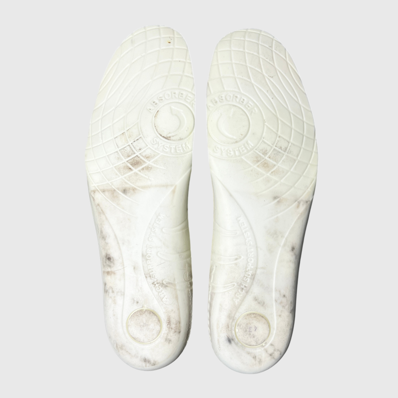 Lanvin Clay Low Top Sneakers 'White/Red' Size 10 Pre-Owned