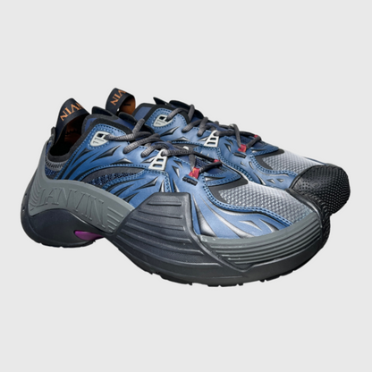 Lanvin Flash-X Low Top Sneakers 'Dark Blue' Size 10 Brand New