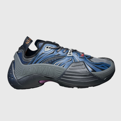 Lanvin Flash-X Low Top Sneakers 'Dark Blue' Size 10 Brand New