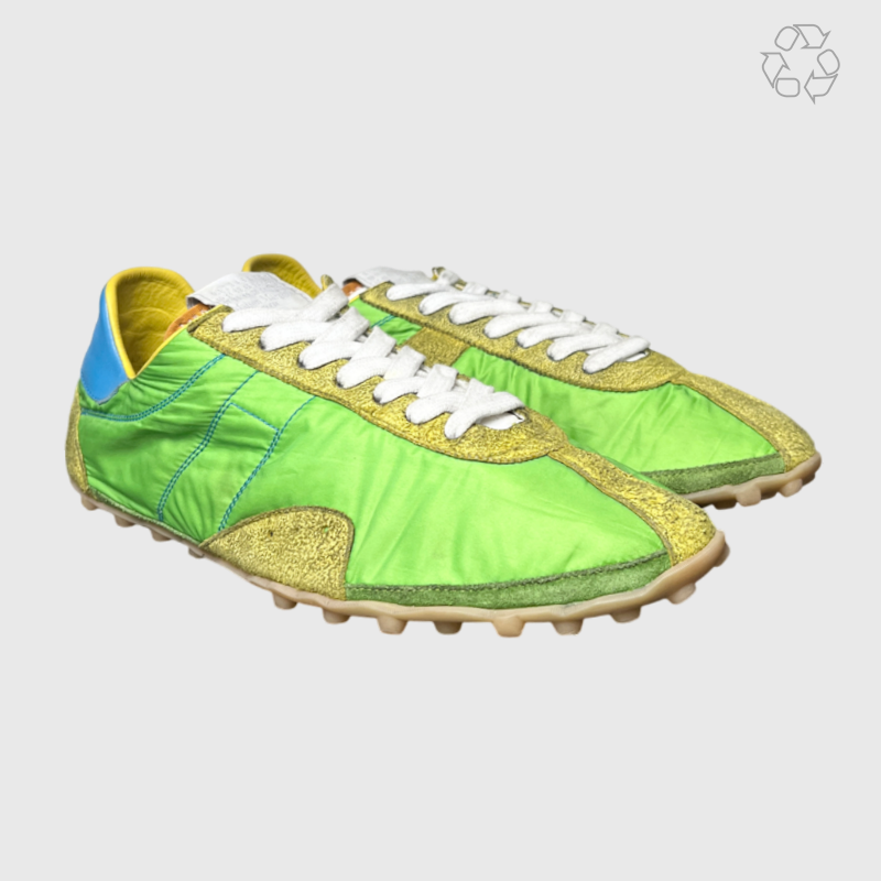 Maison Margiela Sprinter Low Top Sneaker 'Kiwi' Size 10 Pre-owned