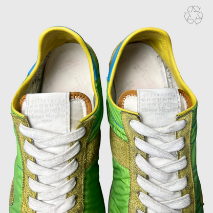 Maison Margiela Sprinter Low Top Sneaker 'Kiwi' Size 10 Pre-owned
