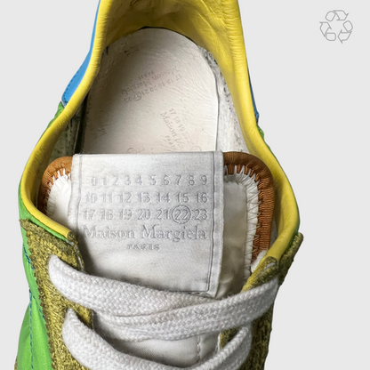 Maison Margiela Sprinter Low Top Sneaker 'Kiwi' Size 10 Pre-owned