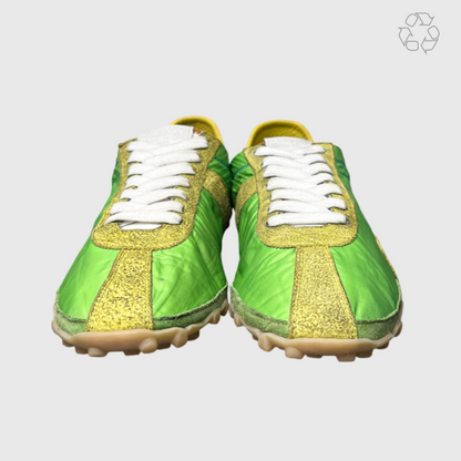 Maison Margiela Sprinter Low Top Sneaker 'Kiwi' Size 10 Pre-owned