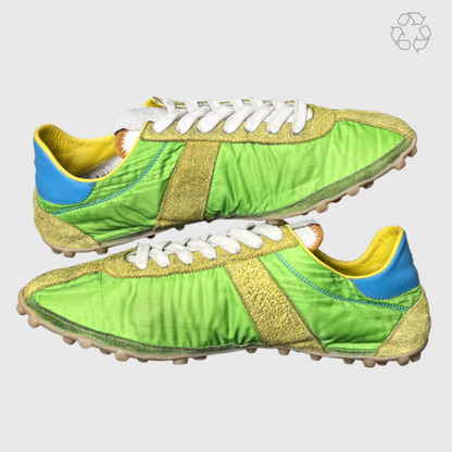 Maison Margiela Sprinter Low Top Sneaker 'Kiwi' Size 10 Pre-owned