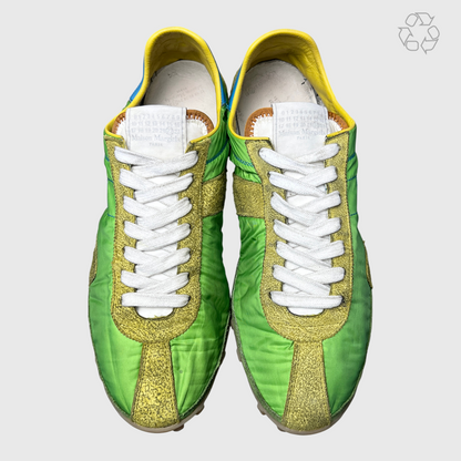 Maison Margiela Sprinter Low Top Sneaker 'Kiwi' Size 10 Pre-owned