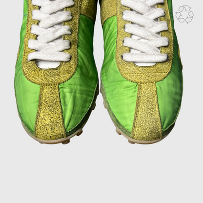 Maison Margiela Sprinter Low Top Sneaker 'Kiwi' Size 10 Pre-owned