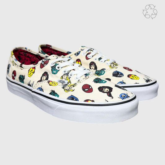 Vans Authentic x Marvel 'Marvel Heads' 2018 Size 10 Pre-Owned