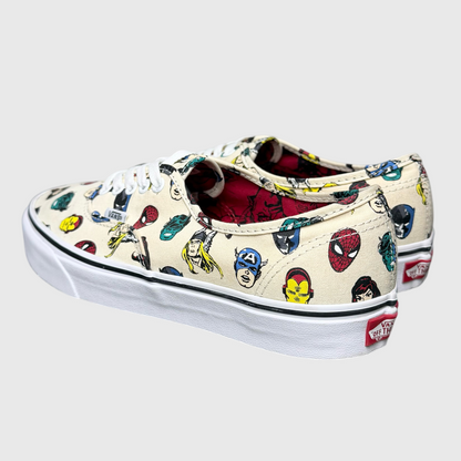 Vans Authentic x Marvel 'Marvel Heads' 2018 Size 10 Pre-Owned