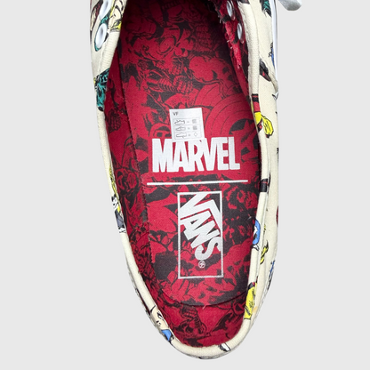 Vans Authentic x Marvel 'Marvel Heads' 2018 Size 10 Pre-Owned