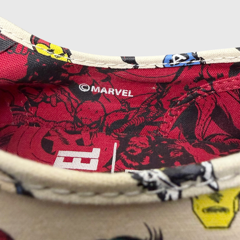Vans Authentic x Marvel 'Marvel Heads' 2018 Size 10 Pre-Owned