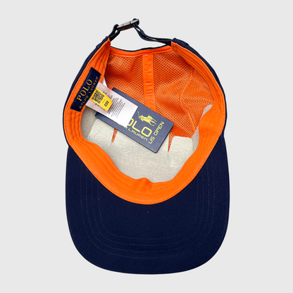 Polo Ralph Lauren 2024 US Open Ball Crew Cap 'Navy/Orange' One Size Brand New