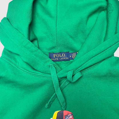 Polo Bear x Ralph Lauren Snow Beach Polo Bear Hoodie 'Green' Size M Pre-Owned