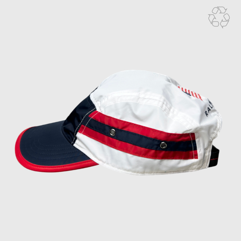 Polo Ralph Lauren Flag Shield 5-Panel Cap 'Aviator Navy/RI Red' One Size Pre-Owned