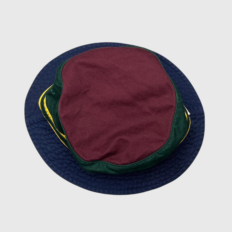 Polo Ralph Lauren Color-Blocked Twill Bucket Hat 'Multicolor' Size L/XL Pre-Owned