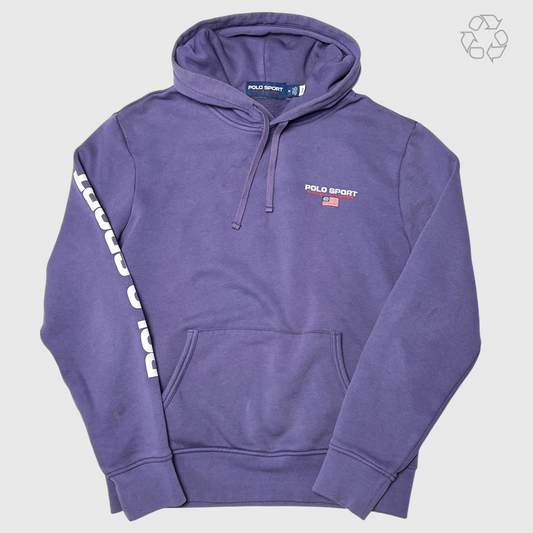 Polo Ralph Lauren Polo Sport Fleece Hoodie 'Juneberry' Size M Pre-Owned