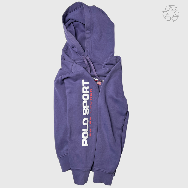 Polo Ralph Lauren Polo Sport Fleece Hoodie 'Juneberry' Size M Pre-Owned