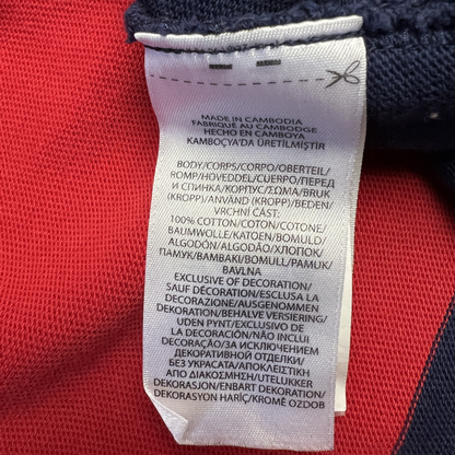 Polo Ralph Lauren Classic Fit Rugby Stripe Long Sleeve Polo Shirt Size XL Pre-Owned