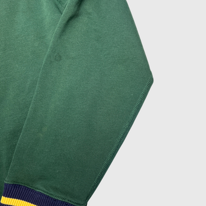 Polo Ralph Lauren Cotton-Blend Fleece Sweatshirt 'College Green' Size L Pre-Owned