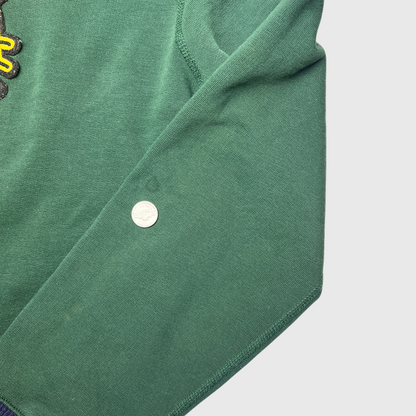 Polo Ralph Lauren Cotton-Blend Fleece Sweatshirt 'College Green' Size L Pre-Owned