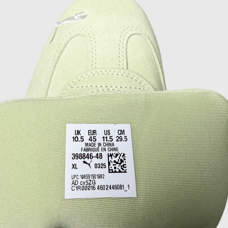 Puma Speedcat OG 'Pistachio Green/Warm White' Size 11.5 New