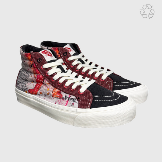 Ralph Steadman x VansOG Sk8-Hi LX 'Lion' Size 8.5 Pre-Owned