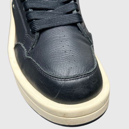 Rick Owens x Converse DRKSHDW TURBOWPN Mid 'Black Cloud Cream' Size 11 Pre-Owned