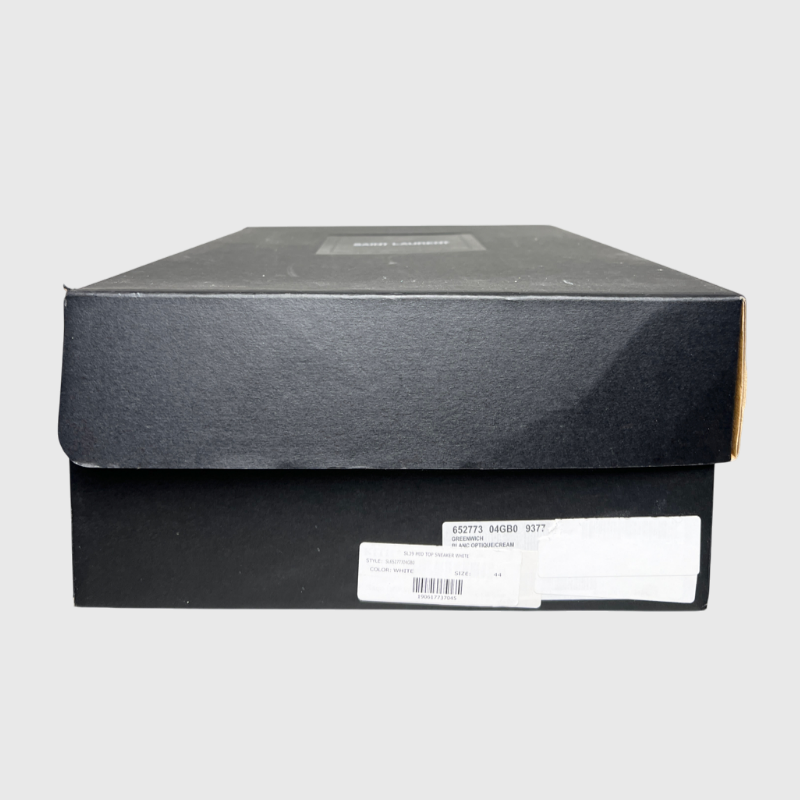 Saint Laurent SL/39 Mid Top Sneaker 'White' Size 11 Brand New