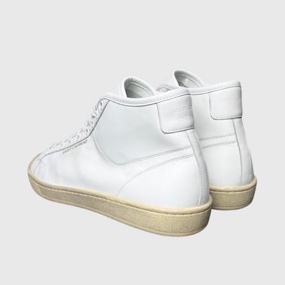 Saint Laurent SL/39 Mid Top Sneaker 'White' Size 11 Brand New