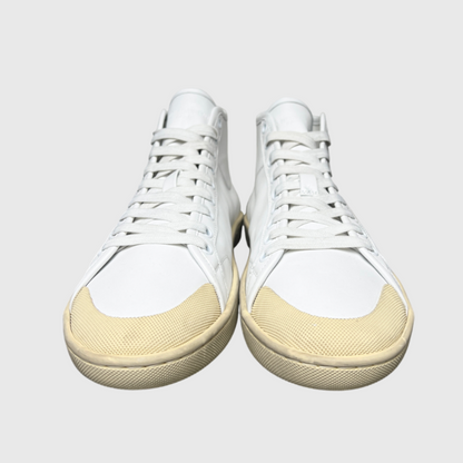 Saint Laurent SL/39 Mid Top Sneaker 'White' Size 11 Brand New