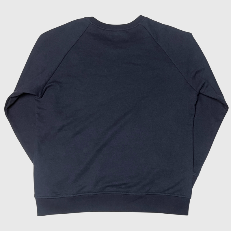 Sandro Crewneck Sweatshirt 'Navy' Size XL Pre-Owned