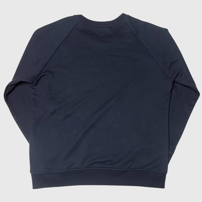 Sandro Crewneck Sweatshirt 'Navy' Size XL Pre-Owned