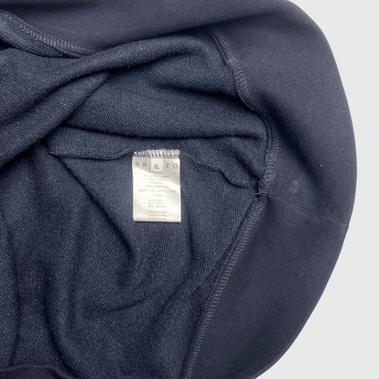 Sandro Crewneck Sweatshirt 'Navy' Size XL Pre-Owned