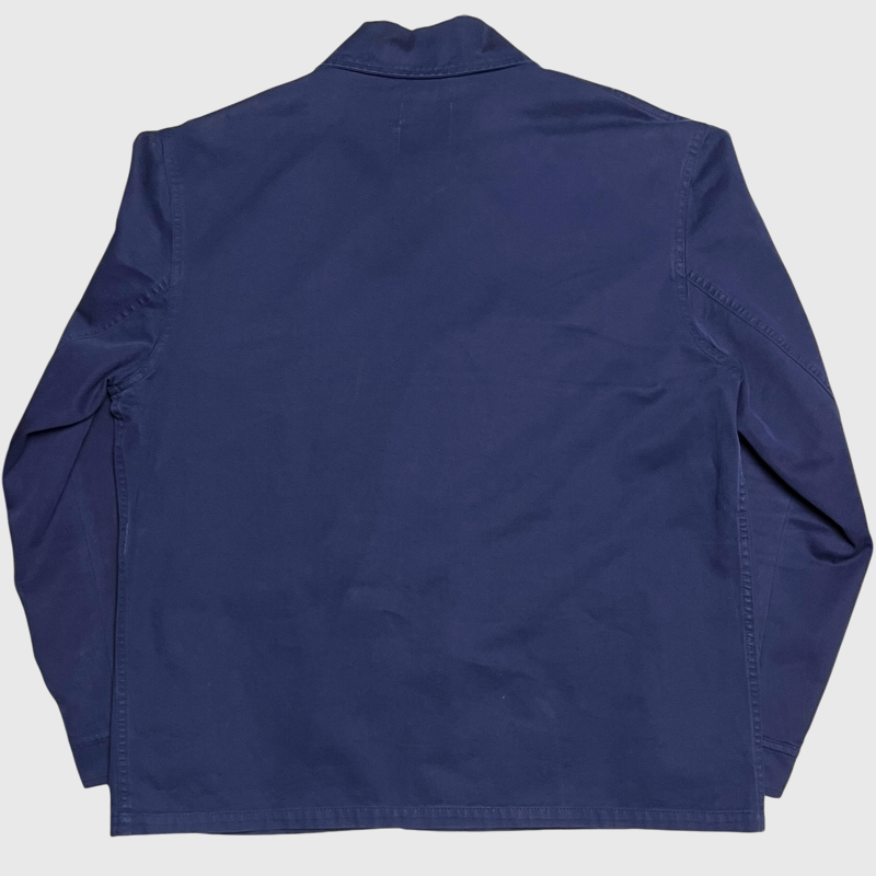 Sandro Cotton Overshirt 'Dark Blue' Size XL Pre-Owned