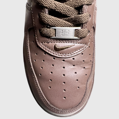 Supreme x Nike Air Force 1 Low 'Box Logo - Baroque Brown' Size 9 Pre-Owned