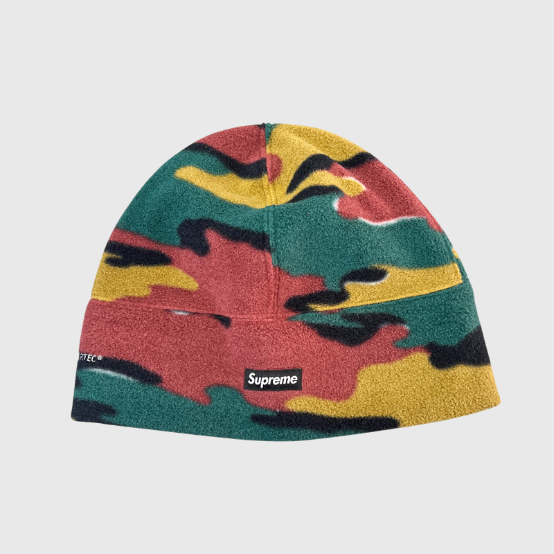 Supreme Polartec® Beanie 'Camo' One Size Pre-Owned