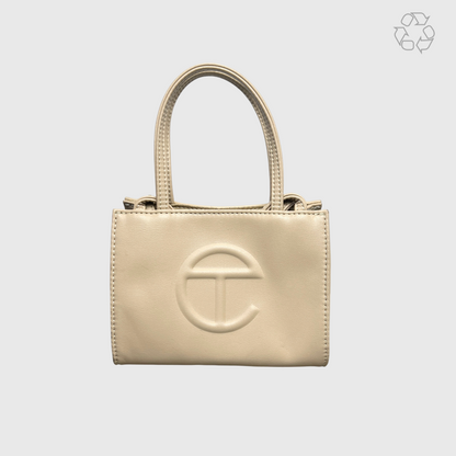 Telfar Small Shopping Bag 'Beige' Pre-Owned