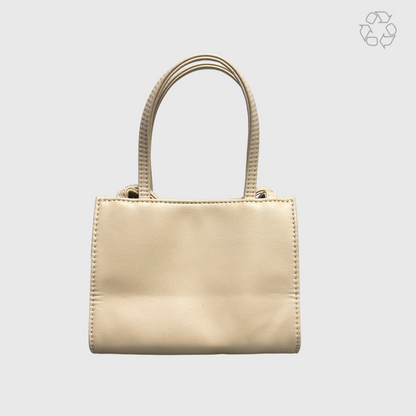 Telfar Small Shopping Bag 'Beige' Pre-Owned