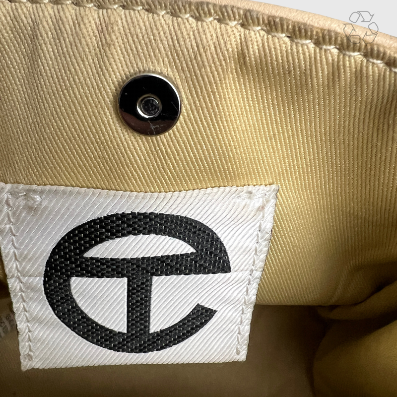 Telfar Small Shopping Bag 'Beige' Pre-Owned