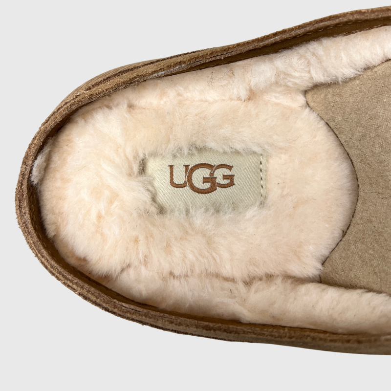 UGG Marcman Wool Blend Lining Slipper 'Chestnut' Size 11 New