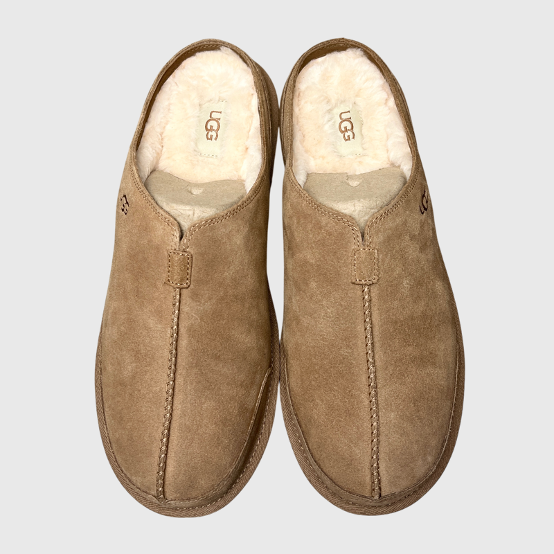 UGG Marcman Wool Blend Lining Slipper 'Chestnut' Size 11 New