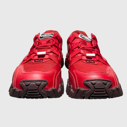 Valentino Garavani Climber Trainer 'Red' Size 44 Pre-Owned