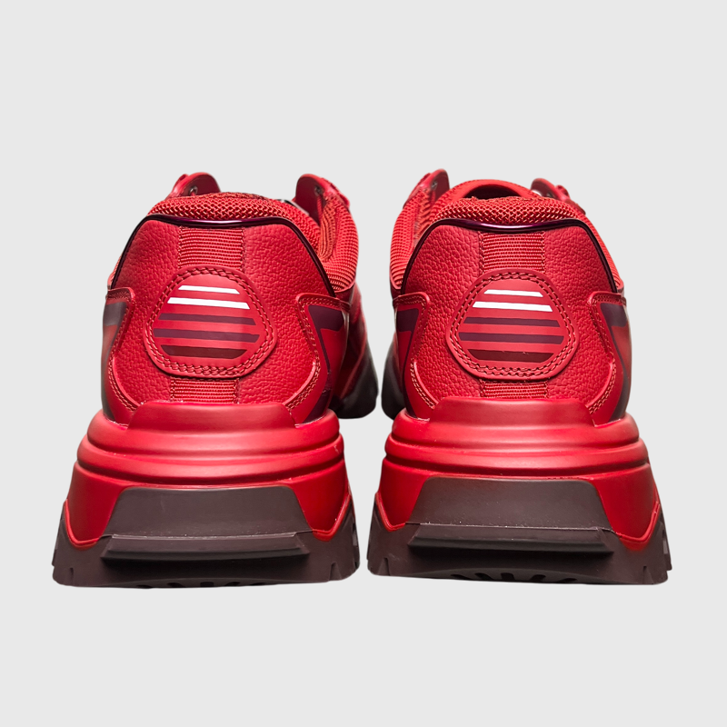 Valentino Garavani Climber Trainer 'Red' Size 44 Pre-Owned