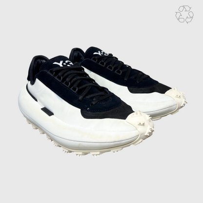 Y-3 Adidas Makura 'White Black' Size 10 Pre-Owned