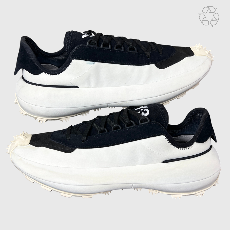 Y-3 Adidas Makura 'White Black' Size 10 Pre-Owned