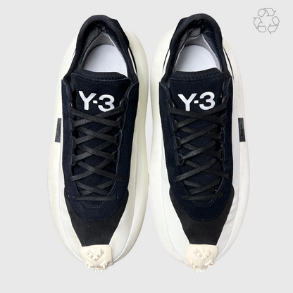 Y-3 Adidas Makura 'White Black' Size 10 Pre-Owned